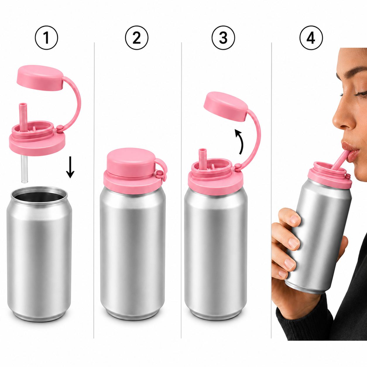 Verseal Tapa para latas de refresco