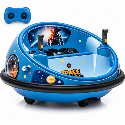 Space bumper car blue premium