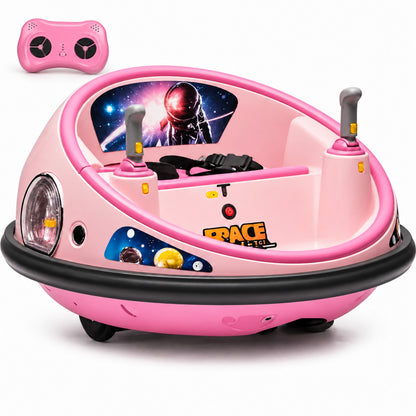 Space bumper car pink premium